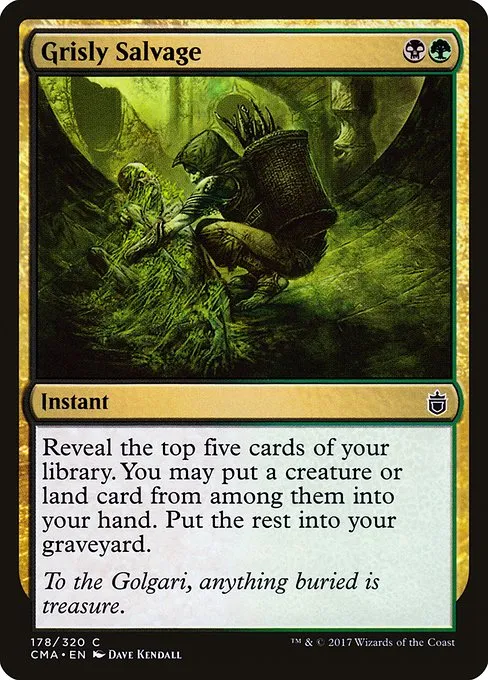 Grisly Salvage · Commander Anthology 178/320