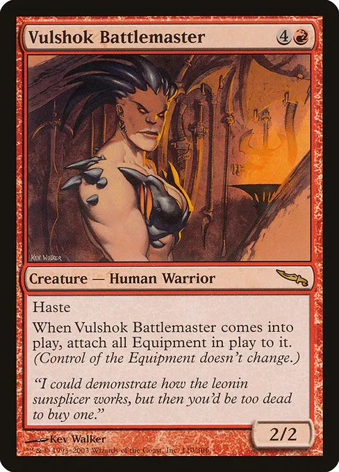 Vulshok Battlemaster · Mirrodin 110/306