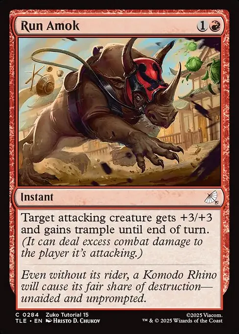 Run Amok · Avatar: The Last Airbender Eternal 284/317