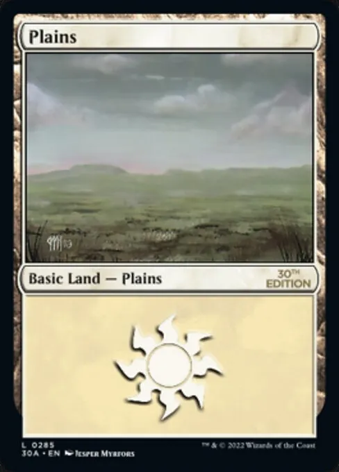 Plains · 30th Anniversary Edition 285/594