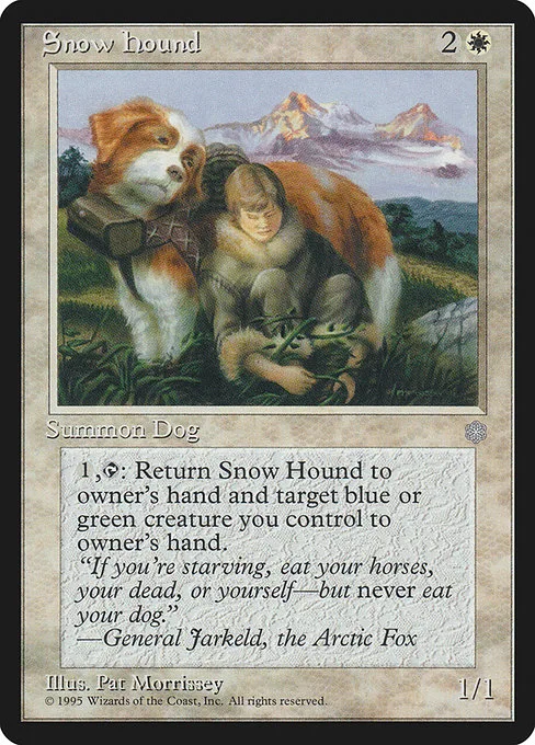 Snow Hound · Ice Age 53/383