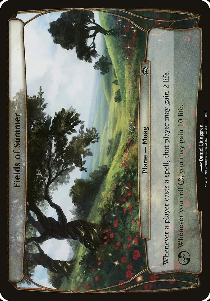 Fields of Summer · Planechase Planes 10/40