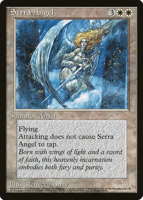 Serra Angel · Oversized 90's Promos 8/10