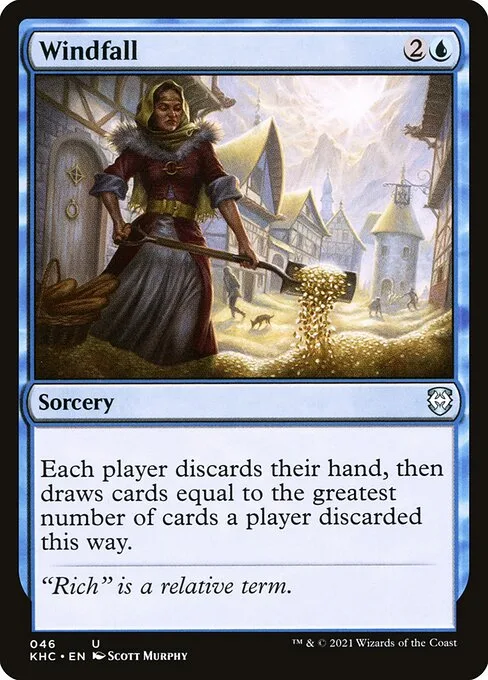 Windfall · Kaldheim Commander 46/119