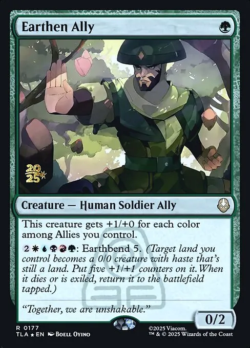 Earthen Ally · Avatar: The Last Airbender Promos 177s/80