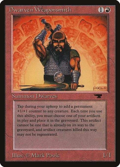 Dwarven Weaponsmith · Antiquities 25/102