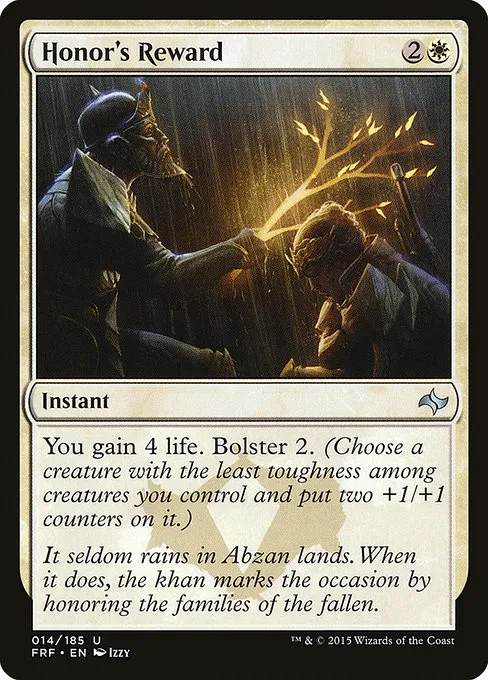 Honor's Reward · Fate Reforged 14/191