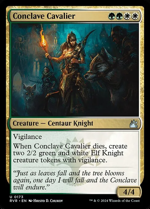 Conclave Cavalier · Ravnica Remastered 173/531
