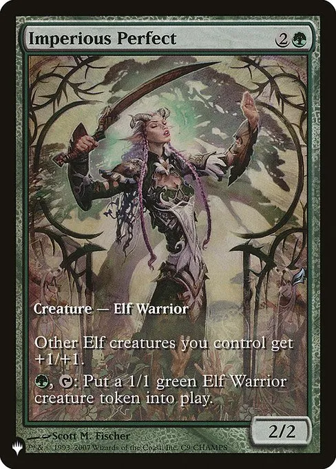 Imperious Perfect · The List PCMP-9/5050