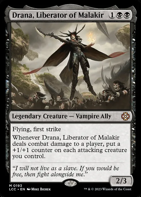 Drana, Liberator of Malakir · The Lost Caverns of Ixalan Commander 193/370