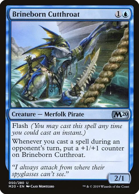Brineborn Cutthroat · Core Set 2020 50/346