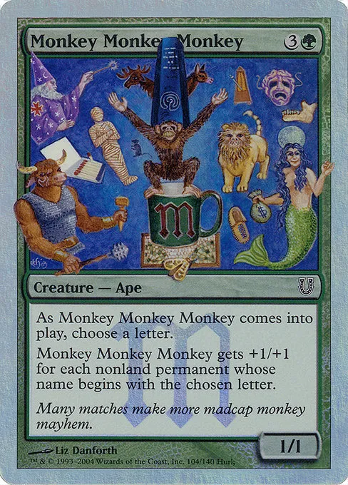Monkey Monkey Monkey · Unhinged 104★/168