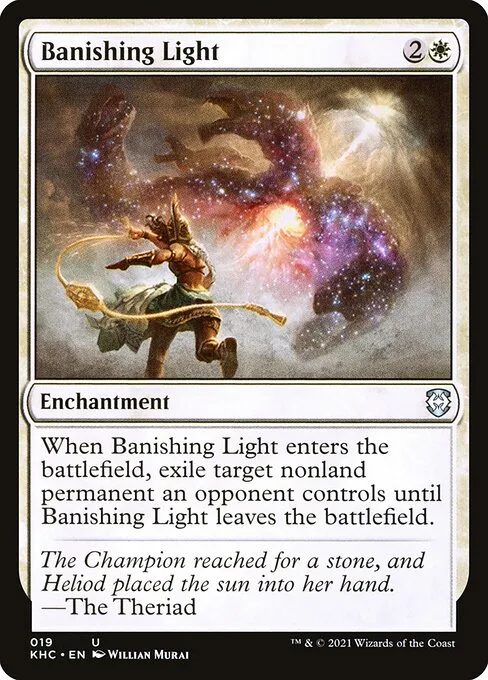 Banishing Light · Kaldheim Commander 19/119