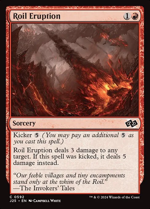 Roil Eruption · Foundations Jumpstart 592/779