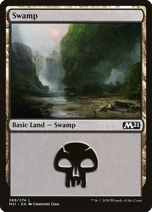 Swamp · Core Set 2021 268/397