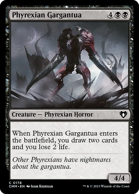 Phyrexian Gargantua · Commander Masters 178/1067