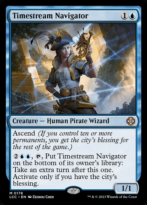 Timestream Navigator · The Lost Caverns of Ixalan Commander 178/370