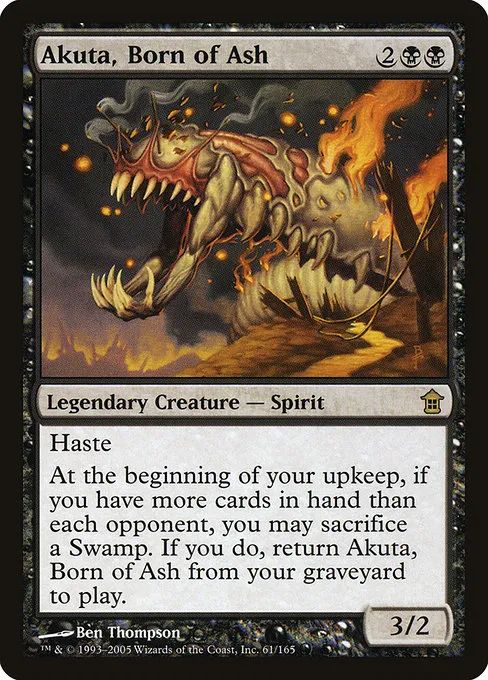 Akuta, Born of Ash · Saviors of Kamigawa 61/165