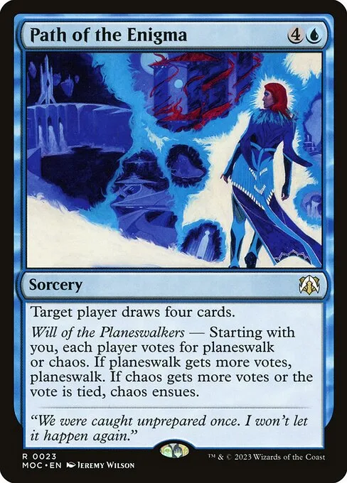 Path of the Enigma · March of the Machine Commander 23/450