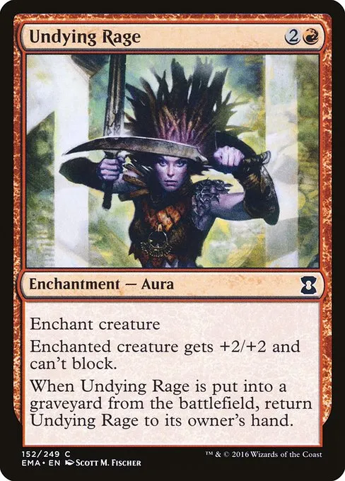 Undying Rage · Eternal Masters 152/249