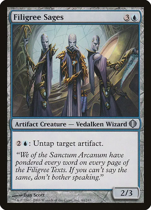 Filigree Sages · Shards of Alara 44/250
