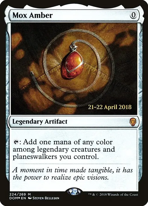 Mox Amber · Dominaria Promos 224s/118