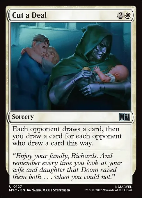 Cut a Deal · Marvel Super Heroes Commander 127/9
