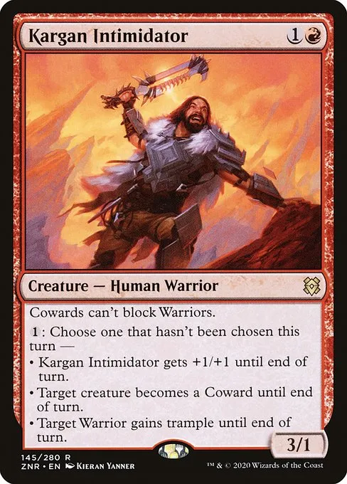 Kargan Intimidator · Zendikar Rising 145/407