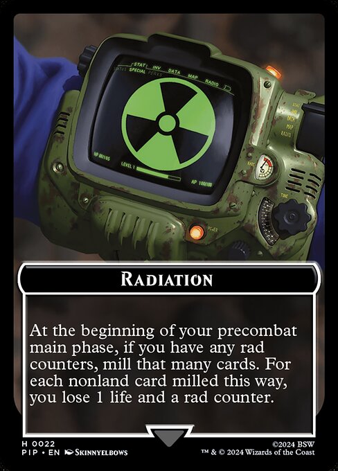 Radiation · Fallout Tokens 22/22
