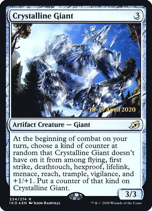 Crystalline Giant · Ikoria: Lair of Behemoths Promos 234s/137