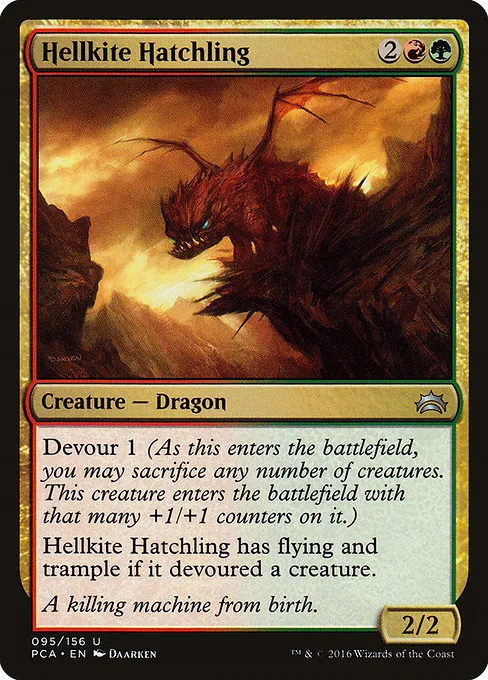 Hellkite Hatchling · Planechase Anthology 95/156