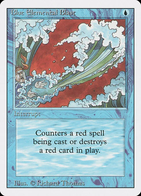 Blue Elemental Blast · Revised Edition 49/306