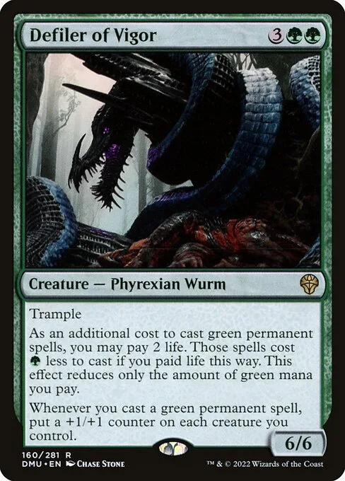 Defiler of Vigor · Dominaria United 160/453