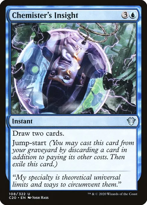 Chemister's Insight · Commander 2020 108/322