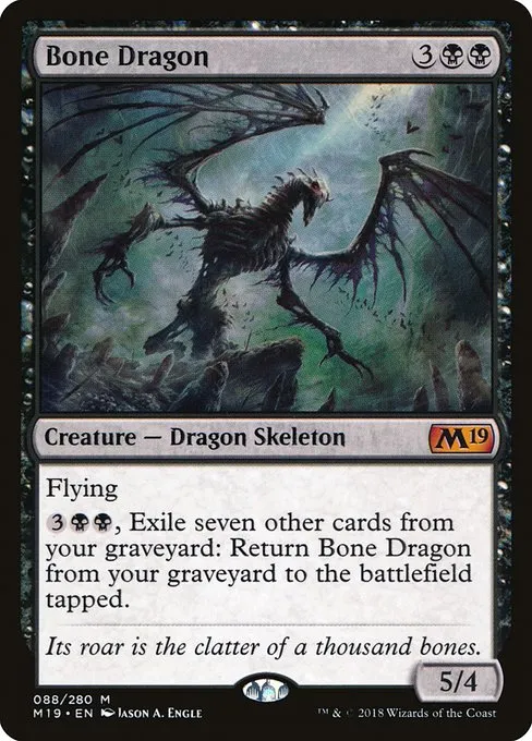 Bone Dragon · Core Set 2019 88/314
