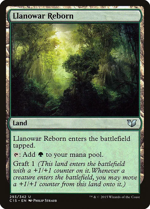 Llanowar Reborn · Commander 2015 293/342