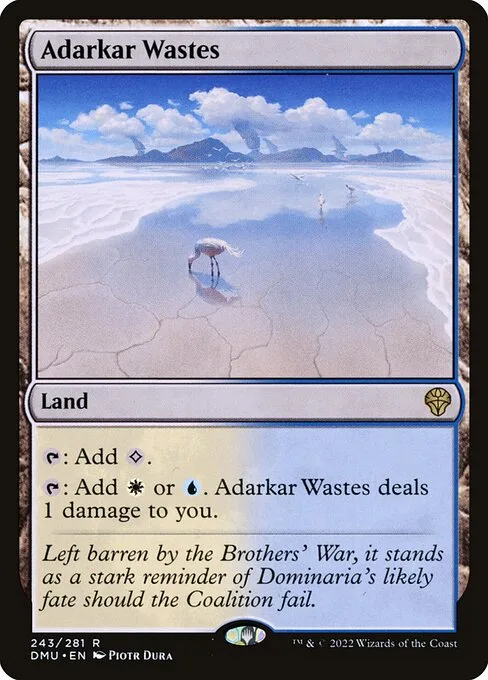 Adarkar Wastes · Dominaria United 243/453