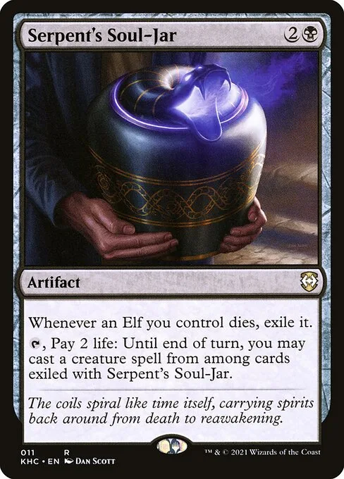Serpent's Soul-Jar · Kaldheim Commander 11/119