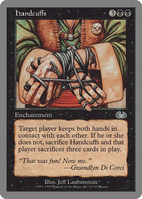 Handcuffs · Unglued 32/88