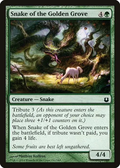 Snake of the Golden Grove · Born of the Gods 141/165