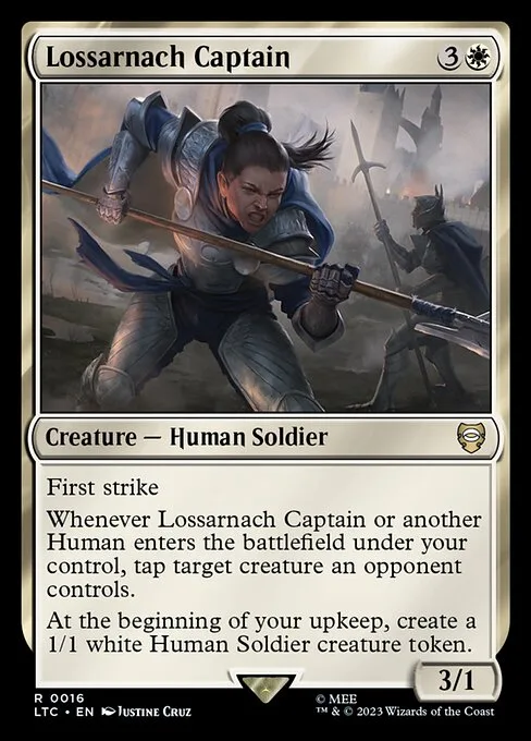 Lossarnach Captain · Tales of Middle-earth Commander 16/591