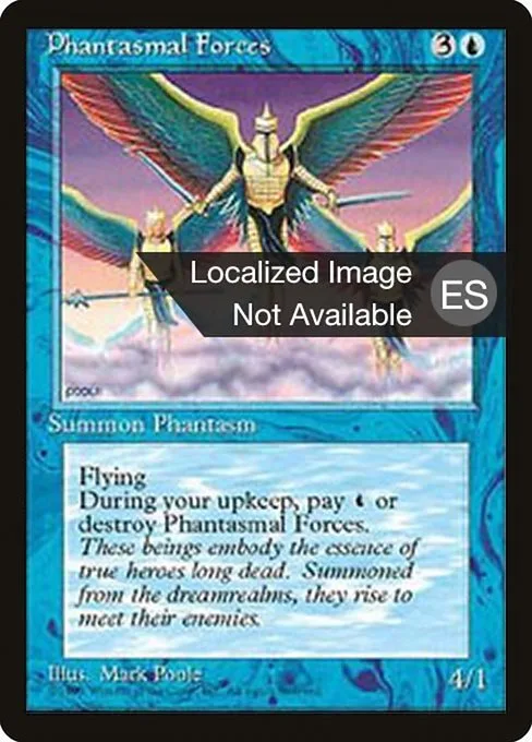 Phantasmal Forces · Fourth Edition Foreign Black Border 88/378