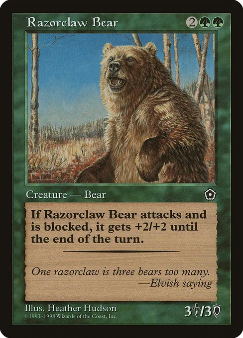 Razorclaw Bear · Portal Second Age 142/165