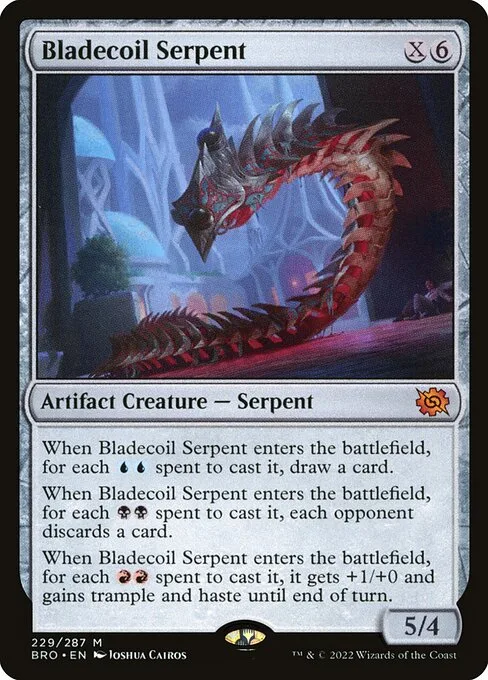 Bladecoil Serpent · The Brothers' War 229/399