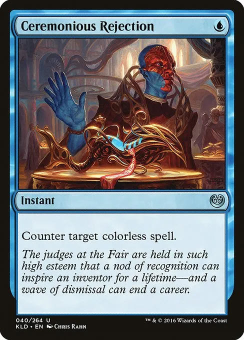Ceremonious Rejection · Kaladesh 40/278