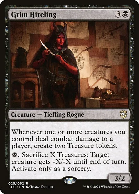 Grim Hireling · Forgotten Realms Commander 25/331