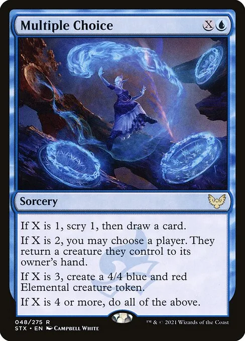 Multiple Choice · Strixhaven: School of Mages 48/393