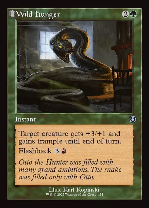 Wild Hunger · Innistrad Remastered 424/495