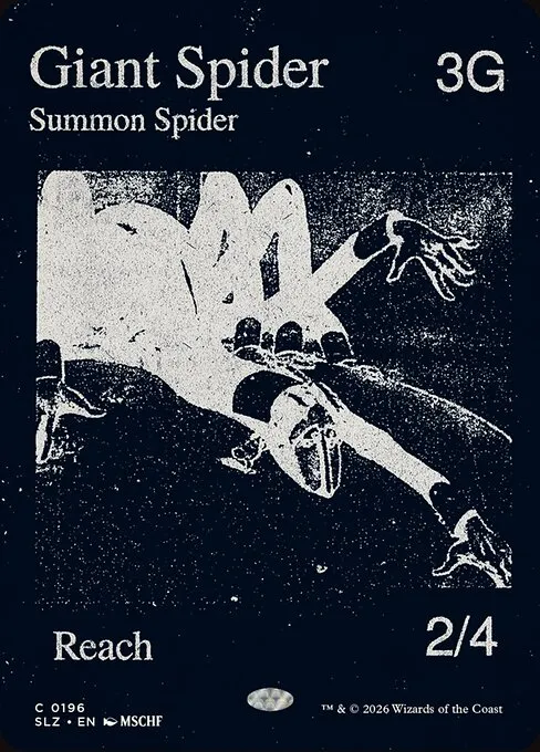Giant Spider · The Zeta Set 196/21