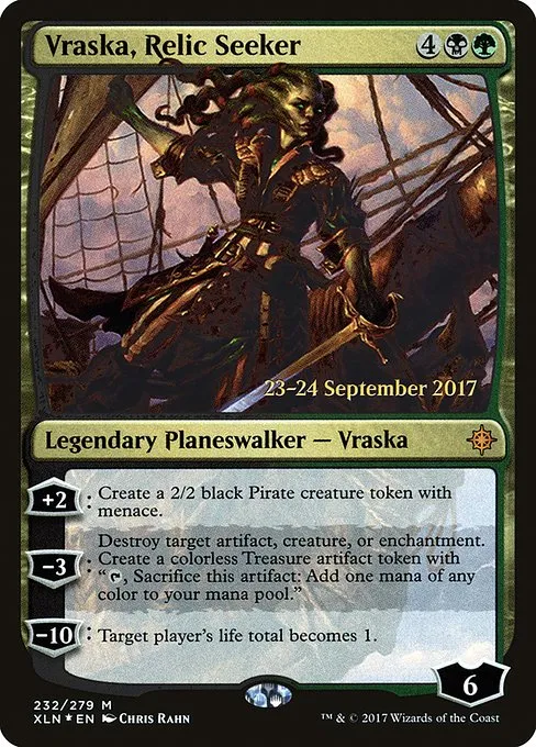Vraska, Relic Seeker · Ixalan Promos 232s/120